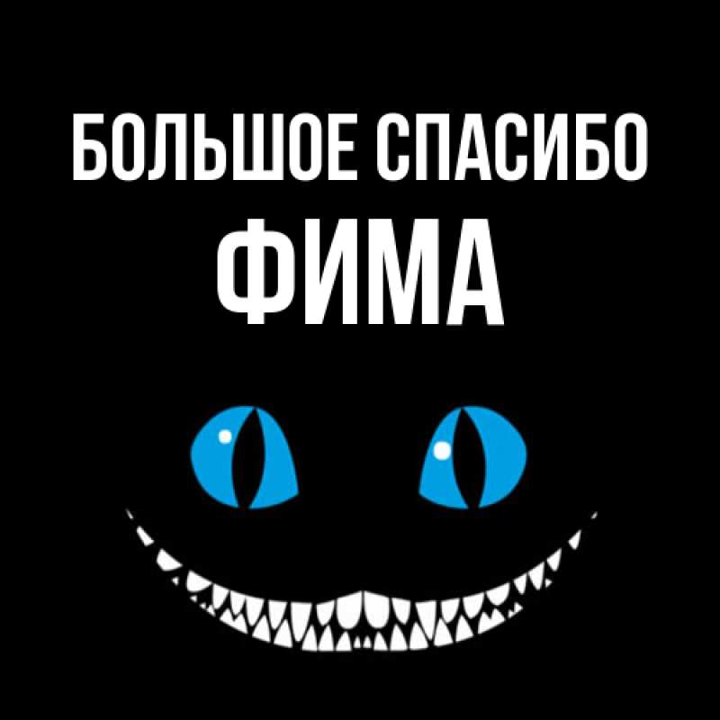 Картинка Большое спасибо, Фима