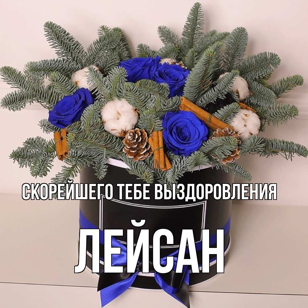 Открытка на каждый день с именем, Лейсан Скорейшего тебе выздоровления короче кто то загрузил эти шишки Прикольная открытка с пожеланием онлайн скачать бесплатно 