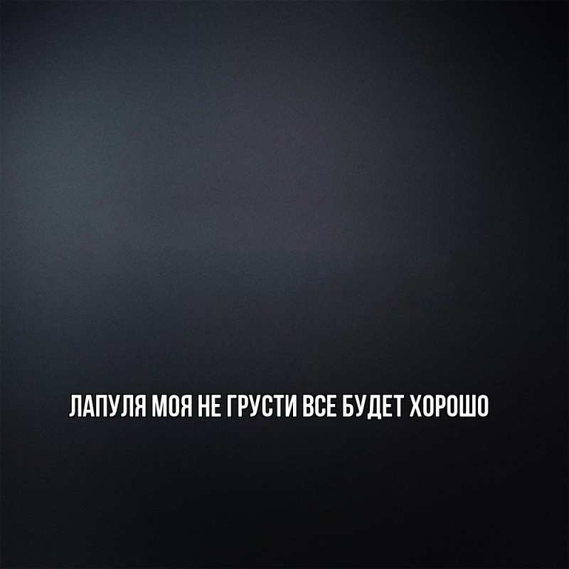 Открытка с именем, Лапуля моя, Не грусти, все будет хорошо