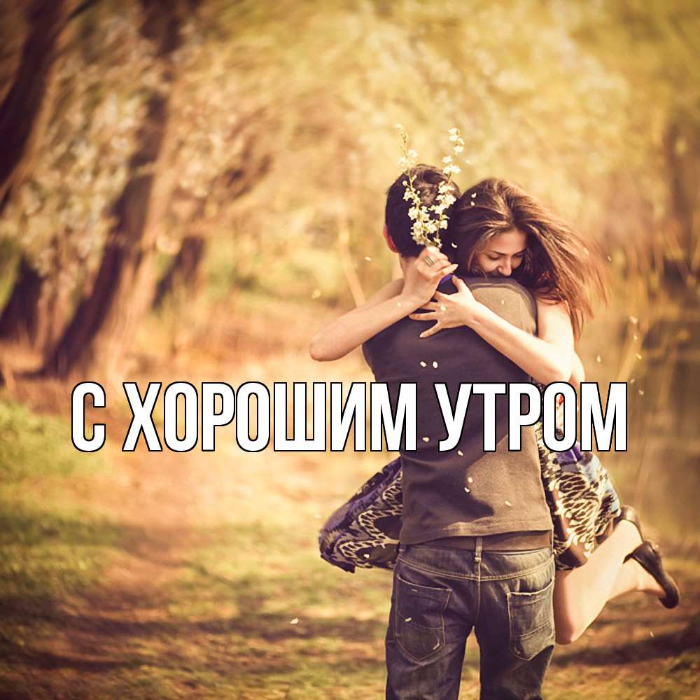 Открытка на каждый день с именем, Анеля Обнимашки Лес осенний Прикольная открытка с пожеланием онлайн скачать бесплатно 