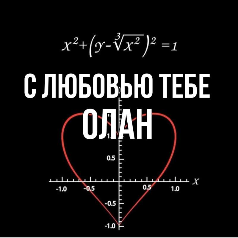 Картинка С любовью тебе, Олан