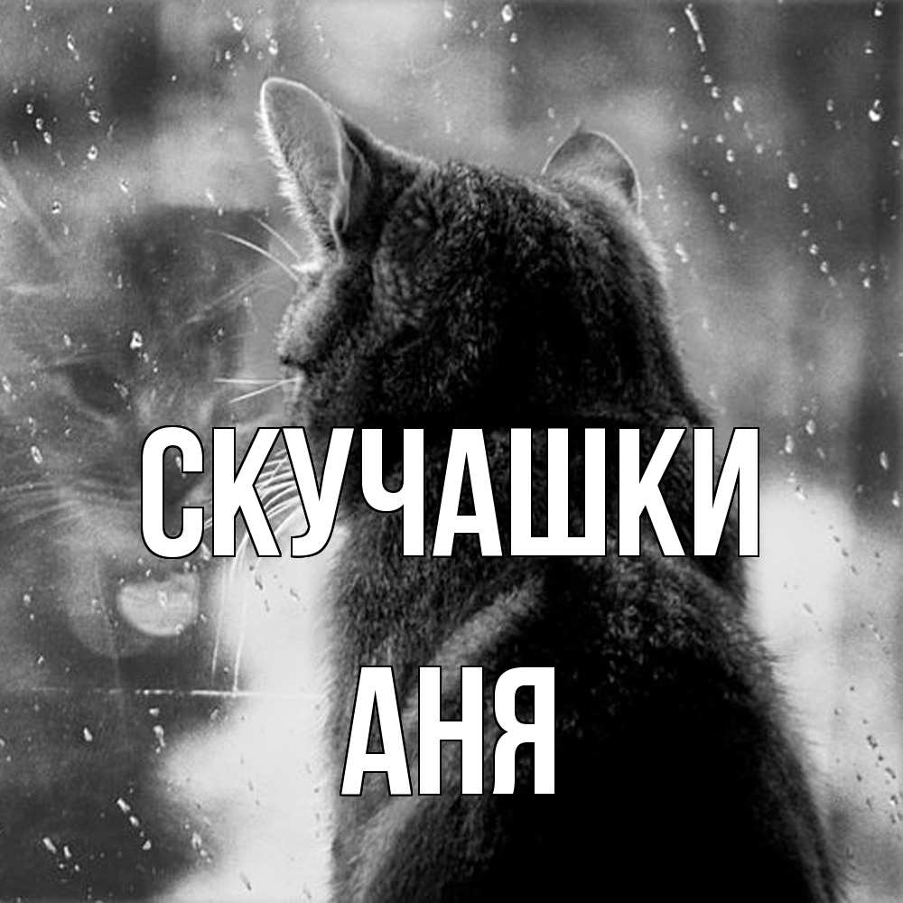 Открытка на каждый день с именем, Аня Скучашки скорее ко мне приходи 1 Прикольная открытка с пожеланием онлайн скачать бесплатно 