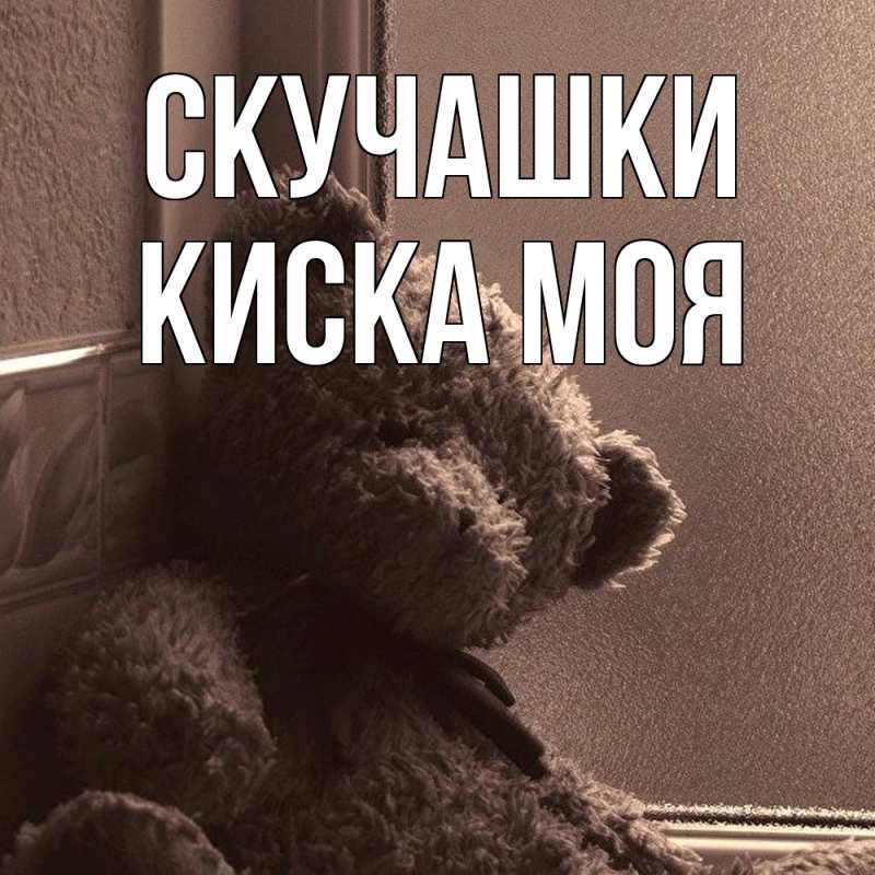 Картинка Скучашки, Киска моя