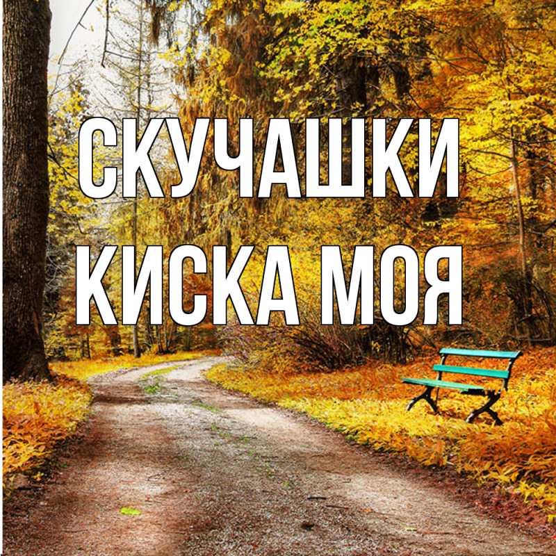 Картинка Скучашки, Киска моя