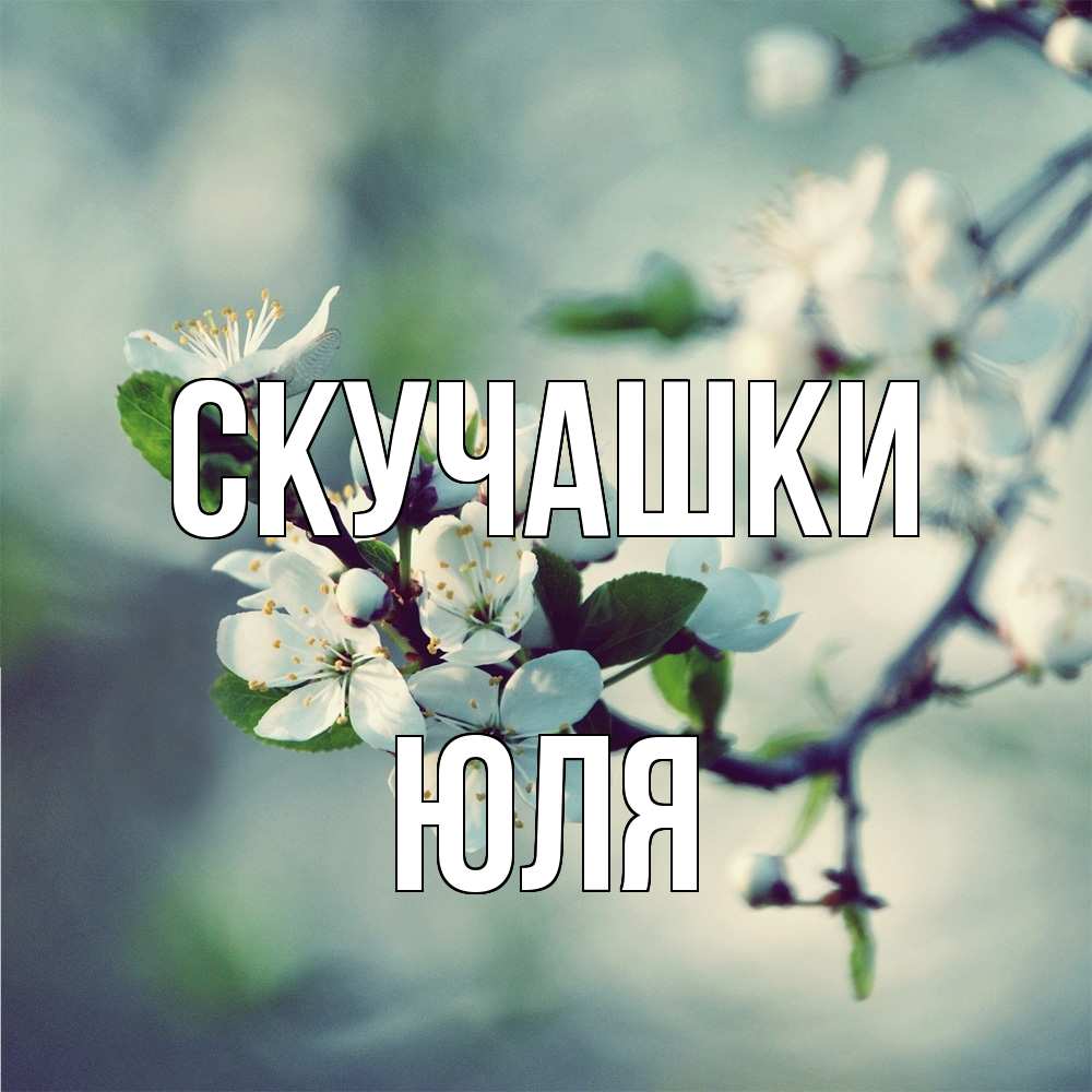 Открытка на каждый день с именем, Юля Скучашки весна Прикольная открытка с пожеланием онлайн скачать бесплатно 