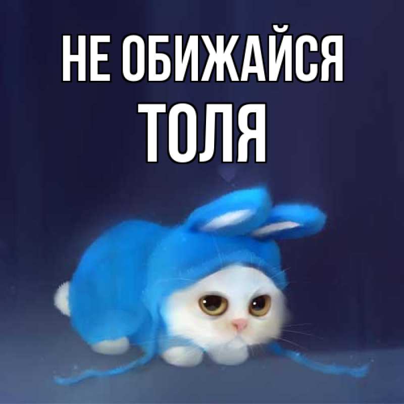 Картинка Не обижайся, Толя
