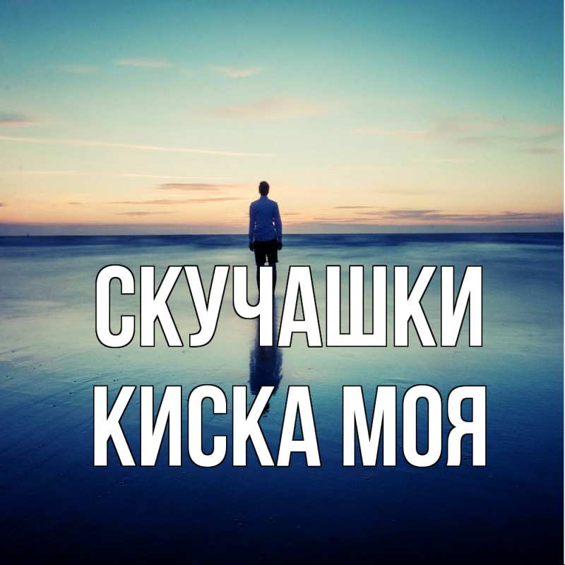 Картинка Скучашки, Киска моя