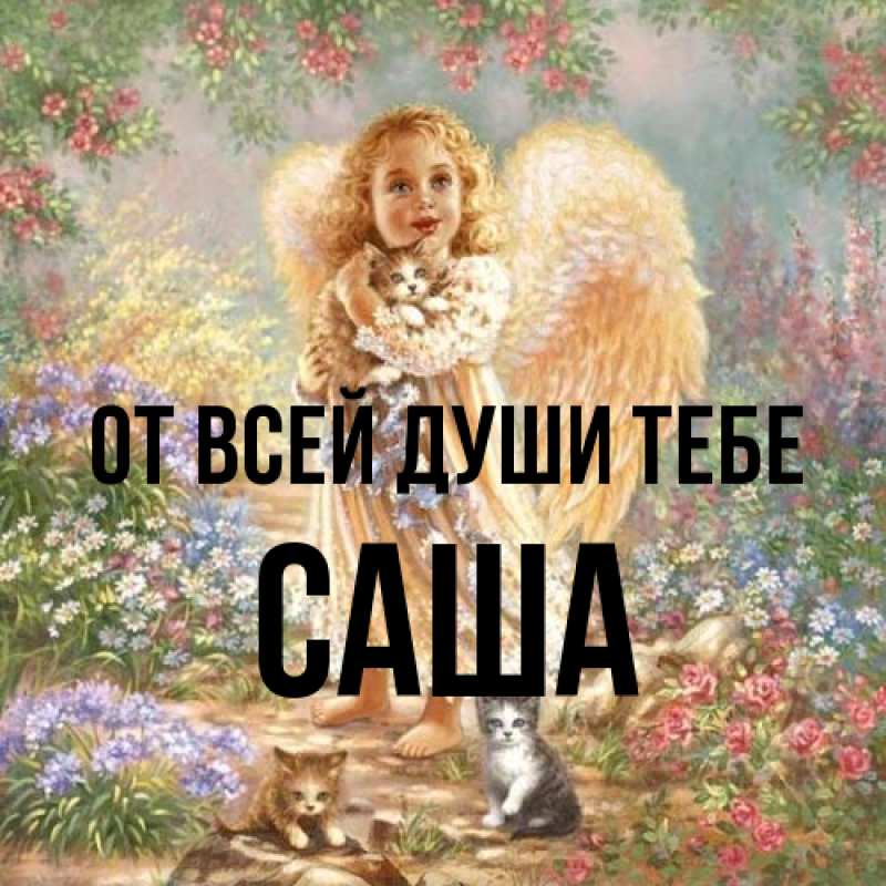 Картинка От всей души тебе, Саша