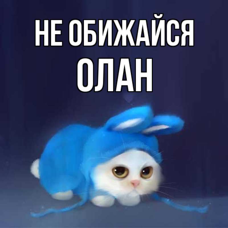 Картинка Не обижайся, Олан