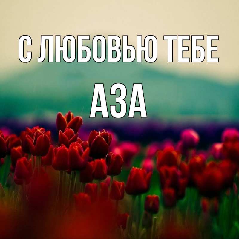 Картинка С любовью тебе, Аза