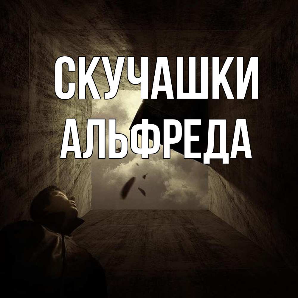 Открытка на каждый день с именем, Альфреда Скучашки тут Прикольная открытка с пожеланием онлайн скачать бесплатно 