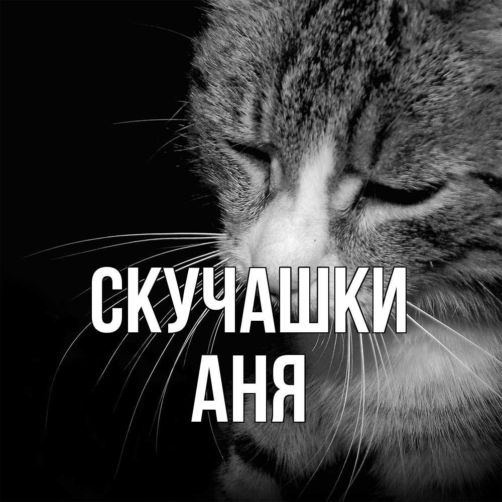 Открытка на каждый день с именем, Аня Скучашки мне скучно Прикольная открытка с пожеланием онлайн скачать бесплатно 