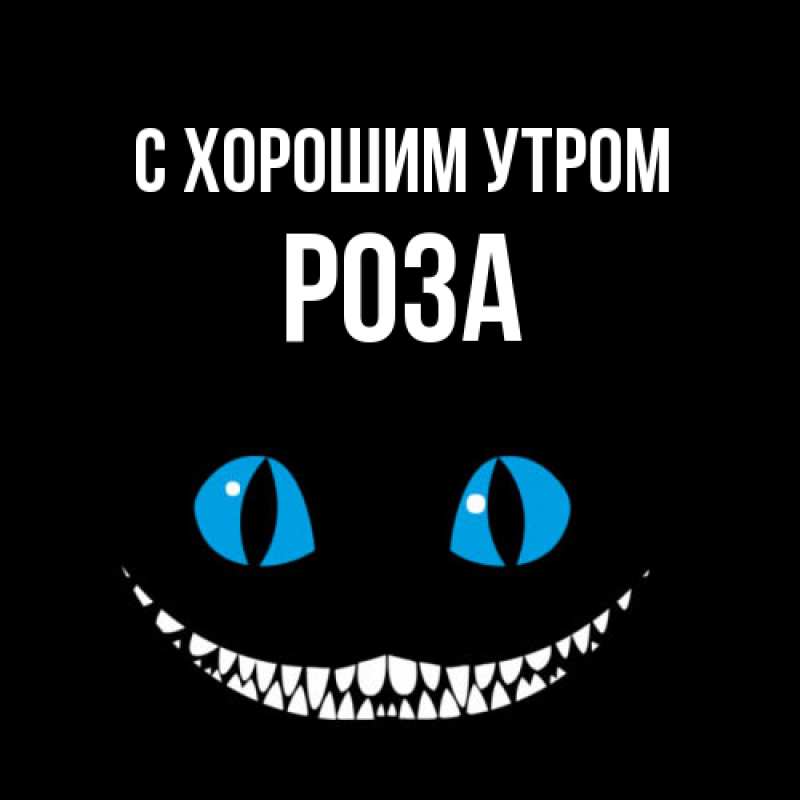 Картинка С хорошим утром, Роза