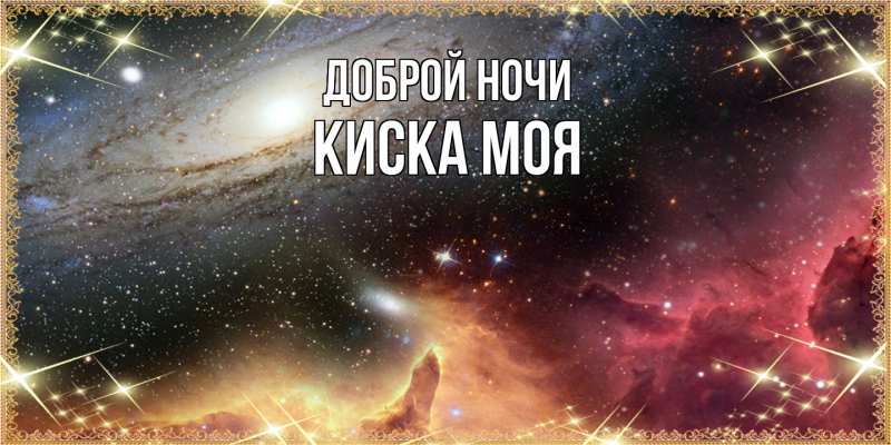Картинка Доброй ночи, Киска моя