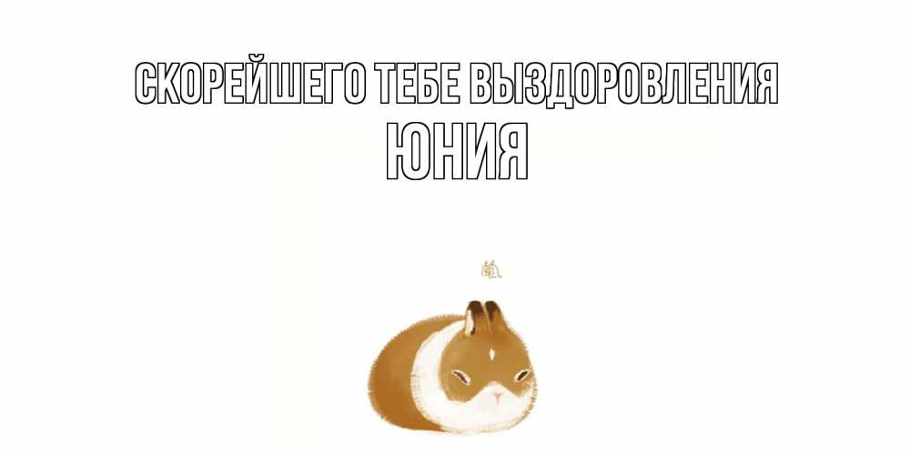 Открытка на каждый день с именем, Юния Скорейшего тебе выздоровления морская свинка на открытке с пожеланиями не болеть Прикольная открытка с пожеланием онлайн скачать бесплатно 